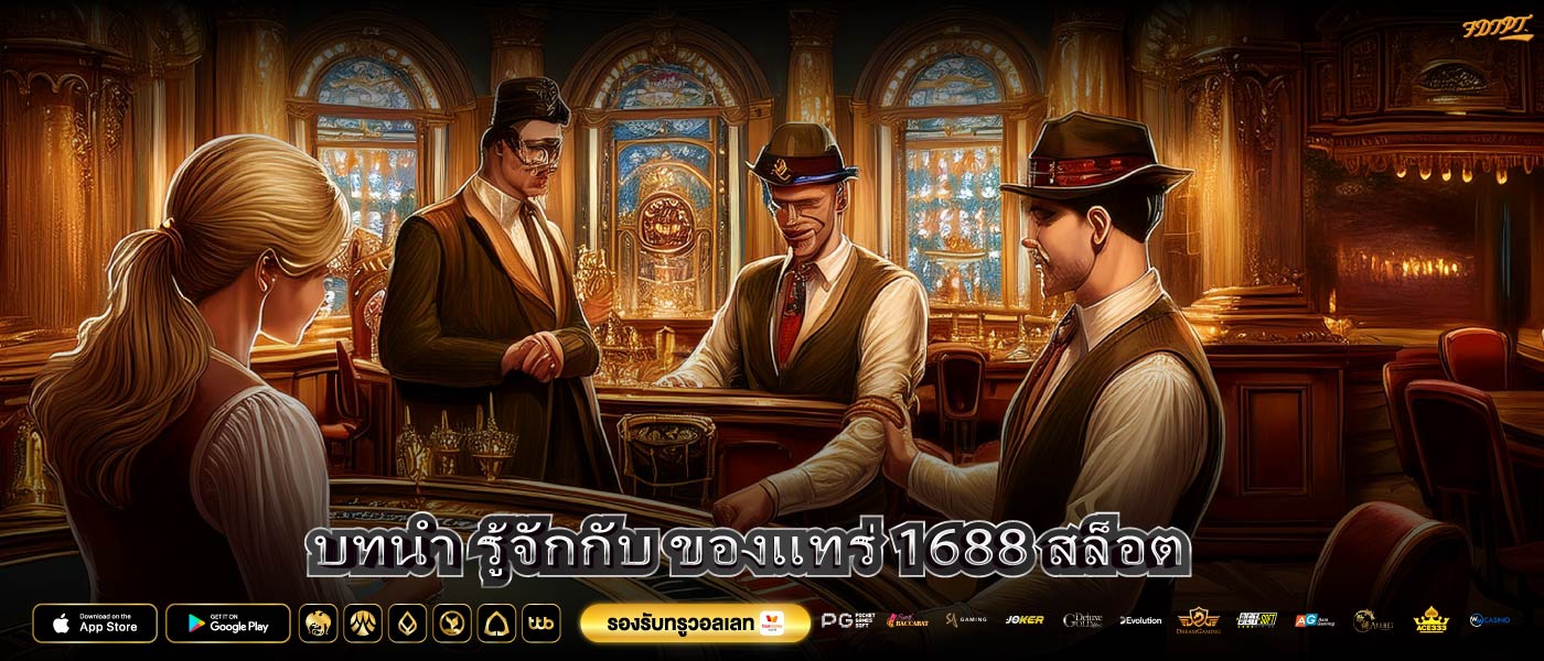 บทนำ รู้จักกับ ของแทร่ 1688 สล็อต